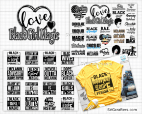 Bundle Black lives matter svg, Black Girl Magic svg