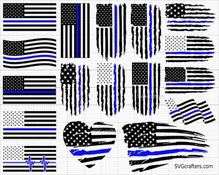 Police svg bundle, Blue Line svg, law enforcement svg