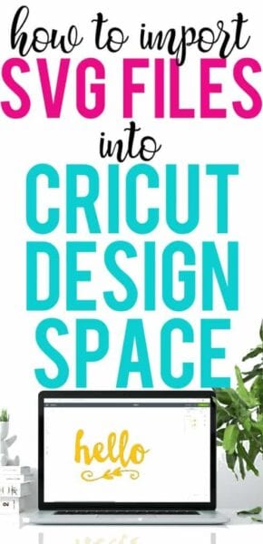 Importing SVG Files in Cricut Design Space