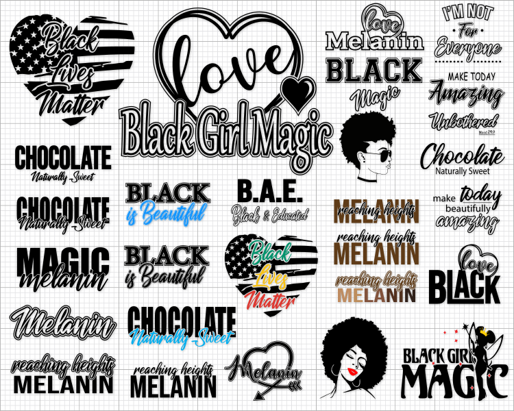 Download Bundle Black lives matter svg, Black Girl Magic svg ...