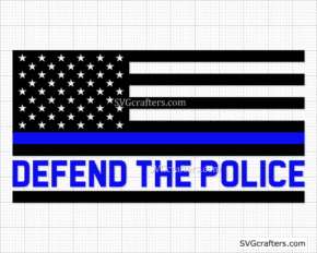 Defend The Police svg, Police svg, police officer svg