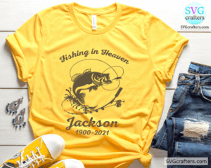 Download Personalize Fishing in Heaven SVG, Fishing svg, Lake svg ...