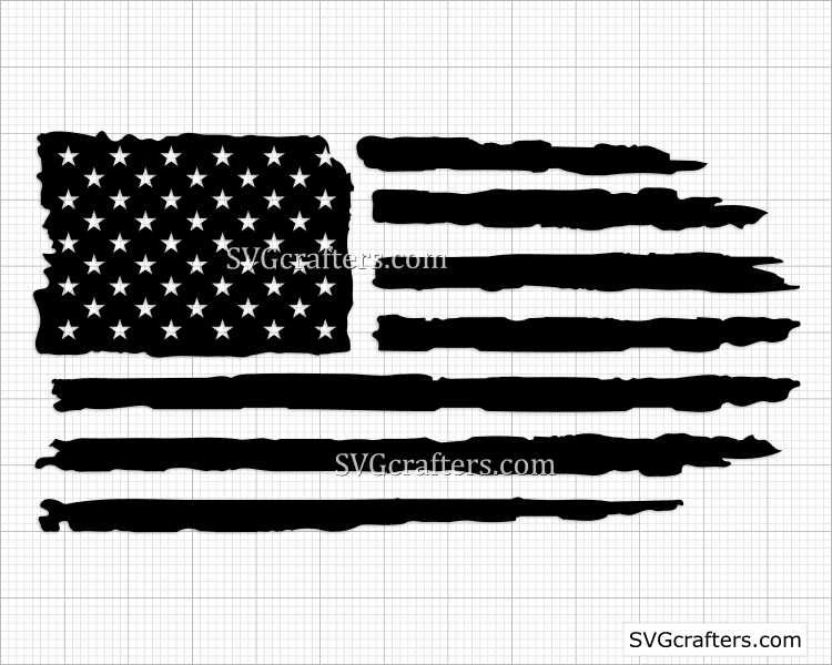 flag silhouette