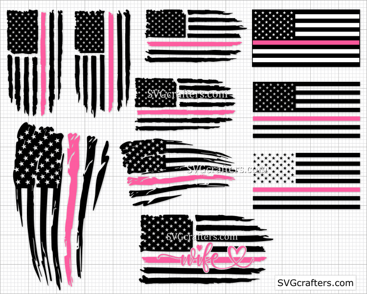 Download American Nursing Svg Bundle Breast Cancer Svg Pink Svg Svgcrafters