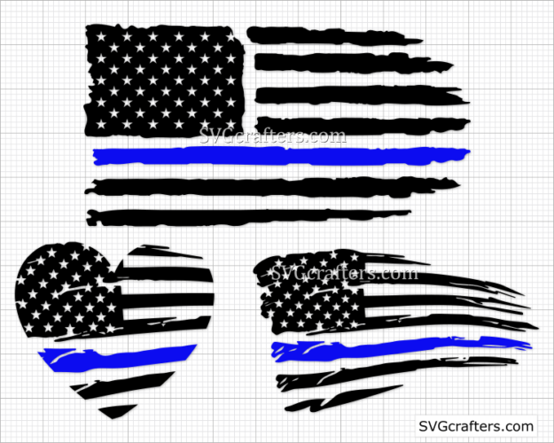 Download Police svg, Thin Blue Line svg, law enforcement svg | SVGcrafters