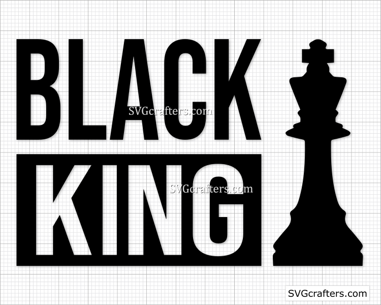 Black king svg, black man svg, black men svg, black father - SVGcrafters