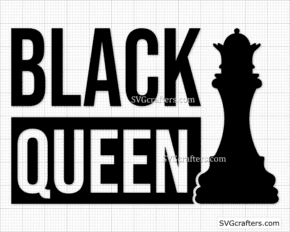 Black Queen svg