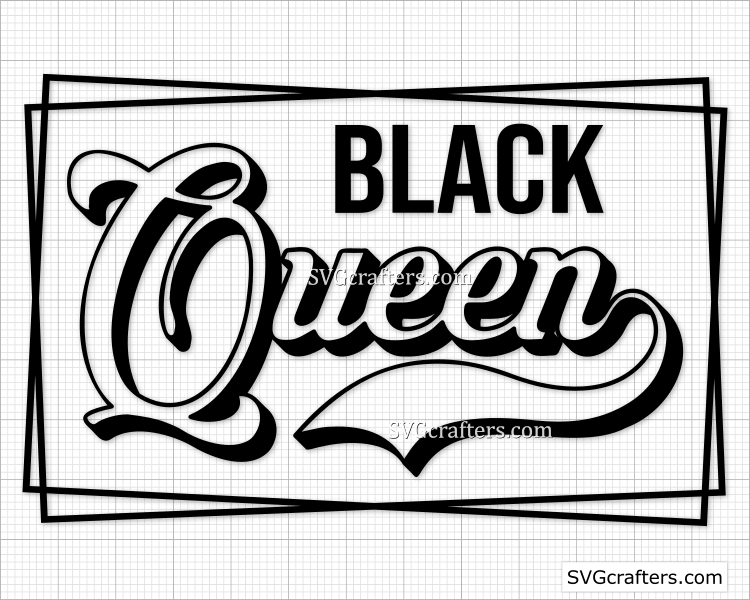 Black Queen svg
