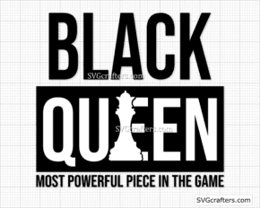 Black Queen svg