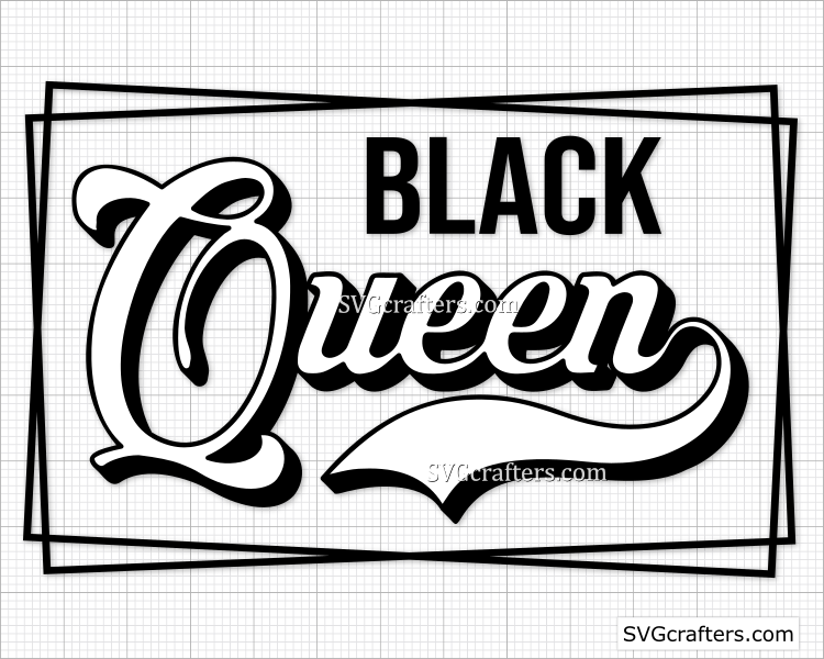 Download Black Queen Svg Melanin Svg Black Girl Magic Svg Svgcrafters