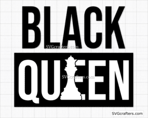 Black Queen svg, Melanin svg, black girl magic svg - SVGcrafters