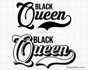 Black Queen svg, Melanin svg, black girl magic svg - SVGcrafters