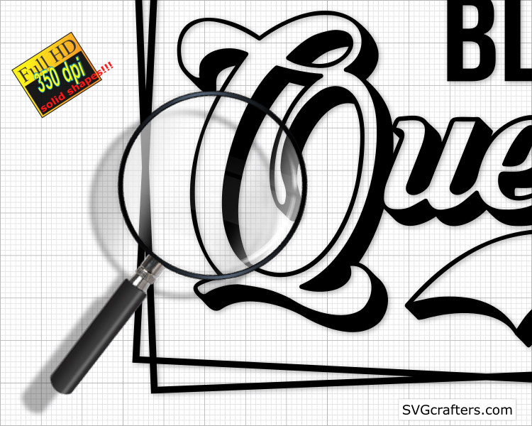 Black Queen svg