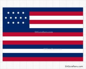Free Serapis Flag SVG, American Revolution svg, Historical flags of the US