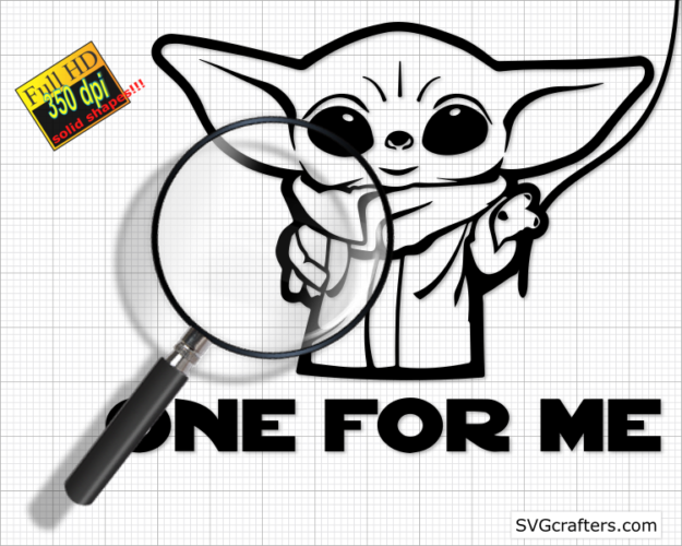 Download Yoda One For Me Svg Baby Yoda Svg Star Wars Svg Svgcrafters