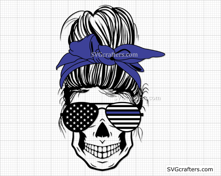 Messy Bun Air Force svg, Military svg, Soldier svg ...