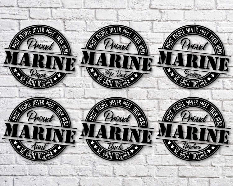 Download Bundle Proud Marine Family Svg Marine Svg Military Svg Svgcrafters
