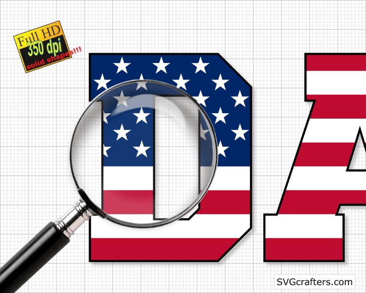 Download American DAD flag svg, Patriotic svg, 4th of july svg | SVGcrafters
