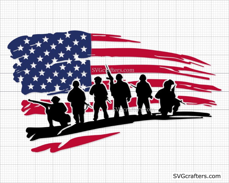 american soldier flag