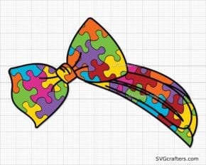 Autism Headband svg, Autism mom svg, Autism awareness svg