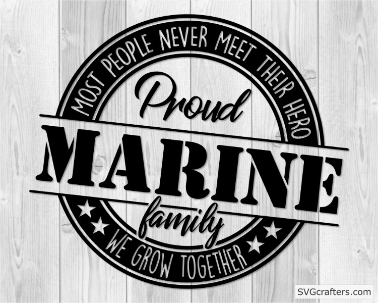 Download Proud Marine Family Svg Military Svg Marine Svg Svgcrafters