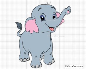 Free Elephant svg, baby elephant svg, elephant clipart