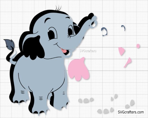 Download Free Elephant Svg Baby Elephant Svg Elephant Clipart Svgcrafters