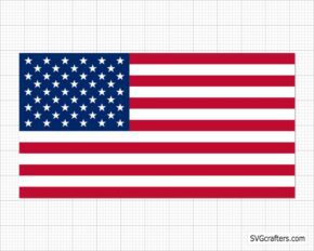 Free American flag svg, 4th of july svg, US flag svg