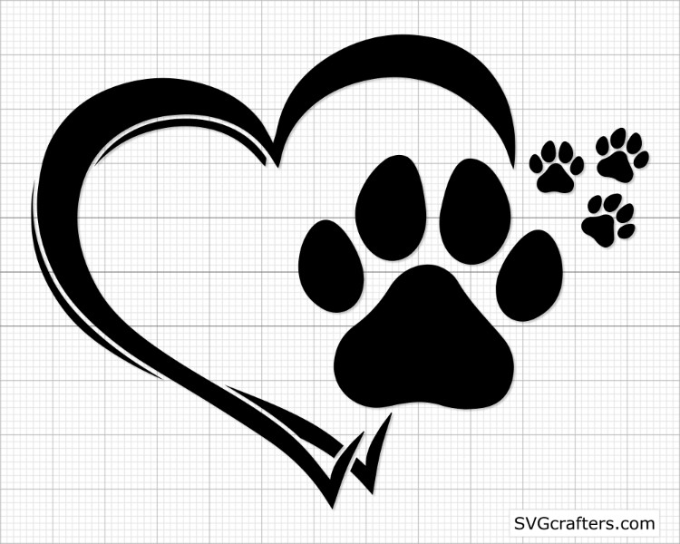 dog paw clipart