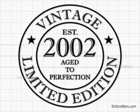 20th birthday Svg Png