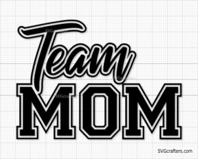 Team mom Svg Png, Cheer Mom svg, football mom svg