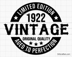 100th birthday Svg Png
