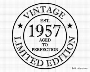 65th birthday Svg Png