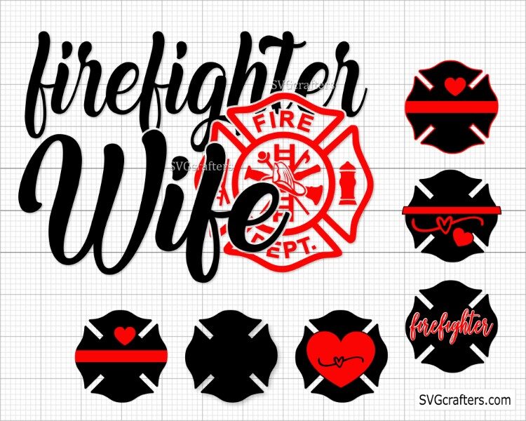 Bundle Fire Dept svg