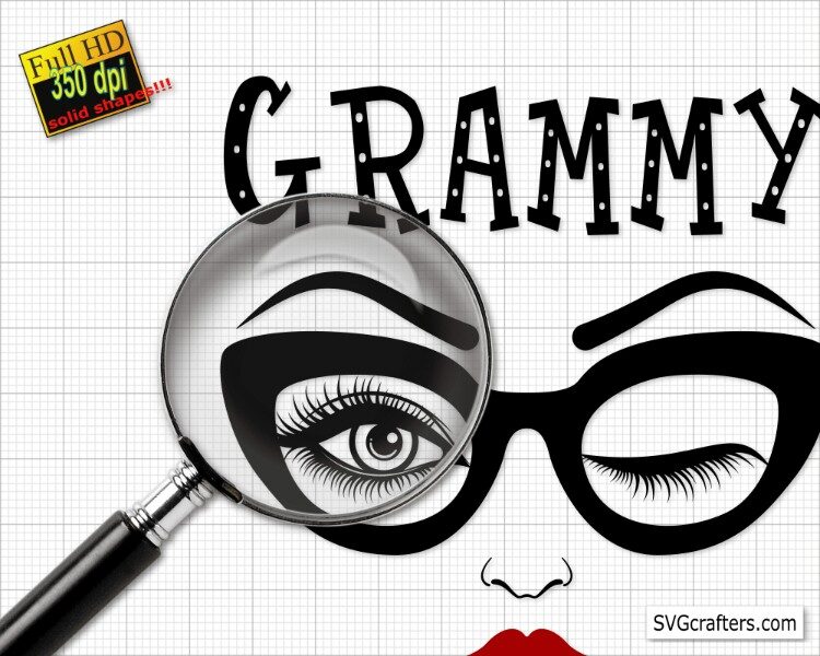 Grammy like a normal grandma svg