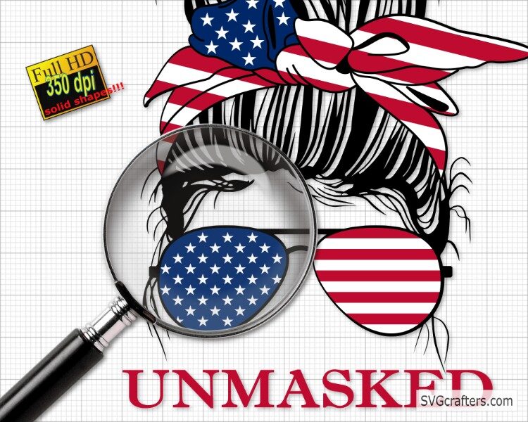 Unmasked Unmuzzled Unvaccinated Unafraid svg