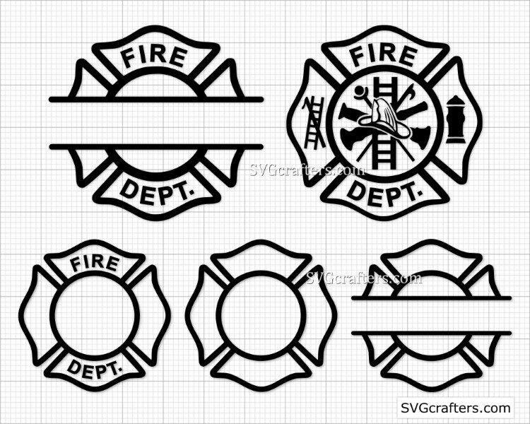 Bundle Fire Dept svg