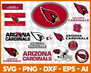 Arizona Cardinals Football Svg Bundle, Cardinals Logo Svg