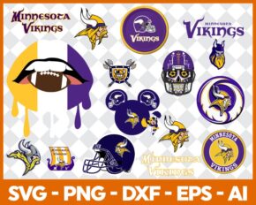 Free Minnesota Vikings Svg Bundle, Vikings Logo Svg