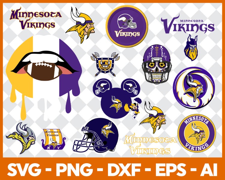 Free Minnesota Vikings Svg Bundle Vikings Logo Svg