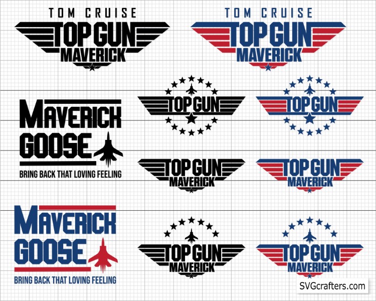 top gun maverick logo