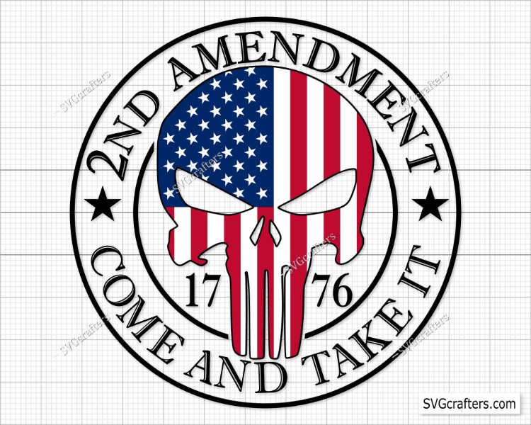 Come And Take It 2nd Amendment 4th Of July Personalized 3d