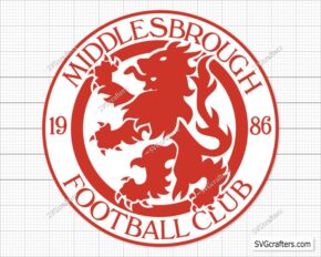 Middlesbrough F.C Svg, Middlesbrough Football Club Svg Png